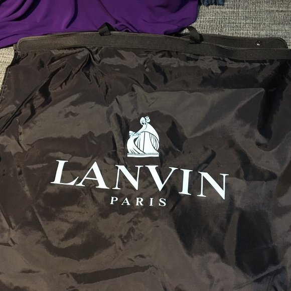 Vibrant violet Lanvin dress, FR34 (flexible), NWT - Picture 11 of 12